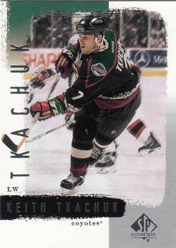 2000-01 SP Authentic #68 Keith Tkachuk Front