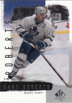 2000-01 SP Authentic #84 Gary Roberts Front