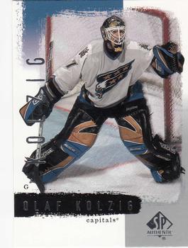 2000-01 SP Authentic #89 Olaf Kolzig Front