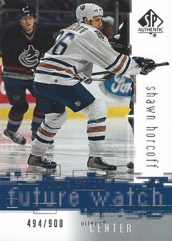 2000-01 SP Authentic #105 Shawn Horcoff Front