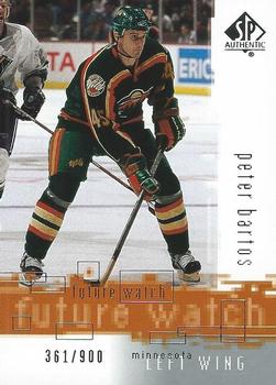 2000-01 SP Authentic #111 Peter Bartos Front