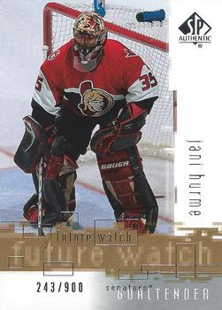 2000-01 SP Authentic #116 Jani Hurme Front