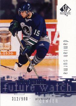 2000-01 SP Authentic #127 Damian Surma Front