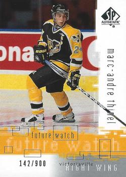 2000-01 SP Authentic #128 Marc-Andre Thinel Front