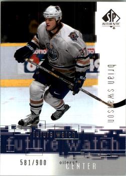 2000-01 SP Authentic #143 Brian Swanson Front