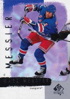 2000-01 SP Authentic #11 Mark Messier Front
