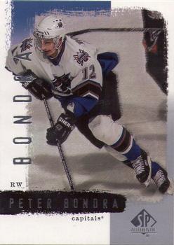 2000-01 SP Authentic #88 Peter Bondra Front