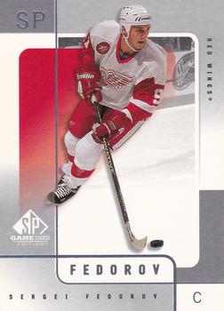 2000-01 SP Game Used #23 Sergei Fedorov Front