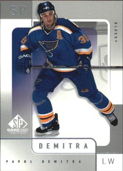 2000-01 SP Game Used #53 Pavol Demitra Front