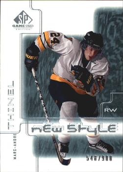 2000-01 SP Game Used #85 Marc-Andre Thinel Front