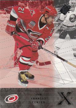 2000-01 SPx #10 Ron Francis Front