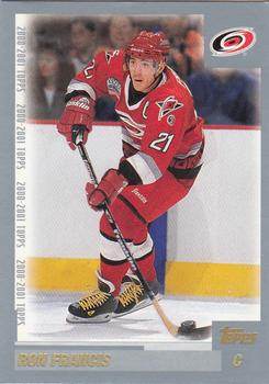 2000-01 Topps #5 Ron Francis Front