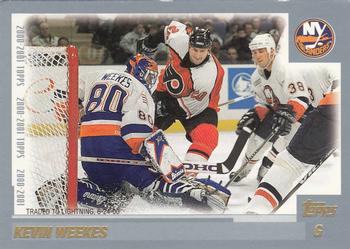 2000-01 Topps #29 Kevin Weekes Front
