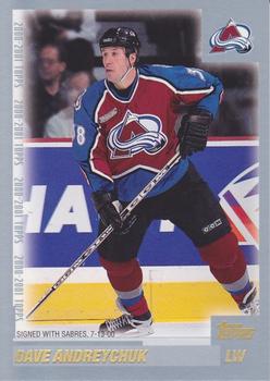 2000-01 Topps #157 Dave Andreychuk Front