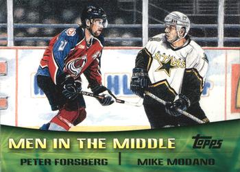 2000-01 Topps - Combos #TC5 Peter Forsberg / Mike Modano Front