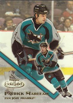 2000-01 Topps Gold Label #12 Patrick Marleau Front