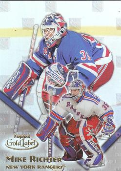 2000-01 Topps Gold Label #27 Mike Richter Front