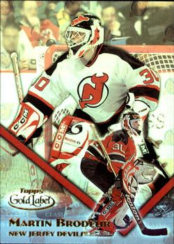 2000-01 Topps Gold Label #71 Martin Brodeur Front