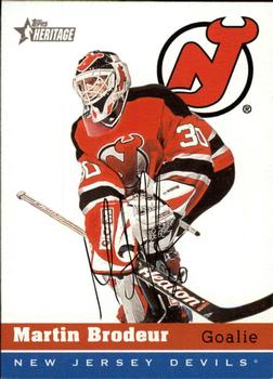 2000-01 Topps Heritage #2 Martin Brodeur Front