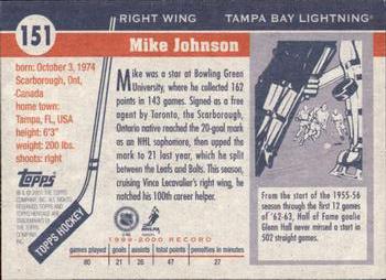Mike Johnson Gallery  Trading Card Database
