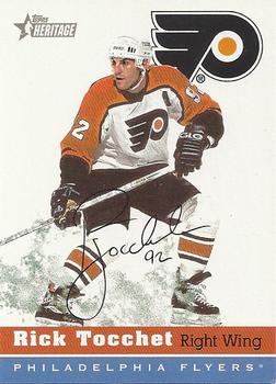2000-01 Topps Heritage #163 Rick Tocchet Front