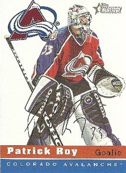 2000-01 Topps Heritage #24 Patrick Roy Front