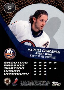 2000-01 Topps Stars #57 Mariusz Czerkawski Back