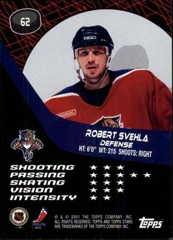 2000-01 Topps Stars #62 Robert Svehla Back