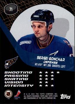 2000-01 Topps Stars #71 Sergei Gonchar Back