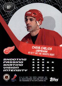 2000-01 Topps Stars #87 Chris Chelios Back