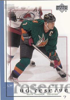 2000-01 UD Reserve #67 Keith Tkachuk Front