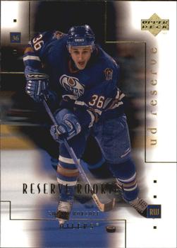 2000-01 UD Reserve #95 Shawn Horcoff Front