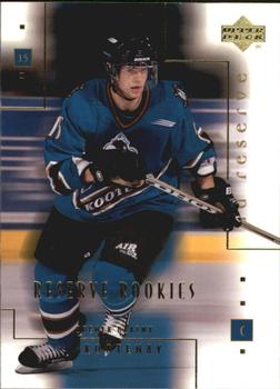 2000-01 UD Reserve #116 Zdenek Blatny Front