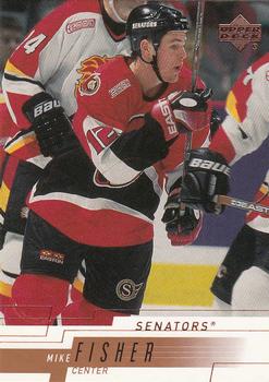 2000-01 Upper Deck #122 Mike Fisher Front