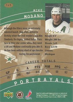 2000-01 Upper Deck Heroes #145 Mike Modano Back