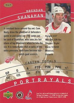 2000-01 Upper Deck Heroes #147 Brendan Shanahan Back