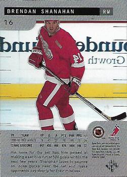 2000-01 Upper Deck Ice #16 Brendan Shanahan Back