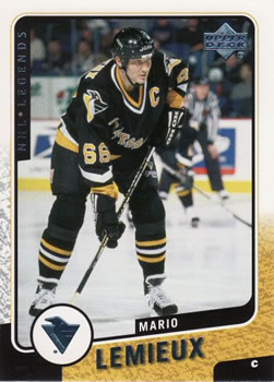 2000-01 Upper Deck Legends #105 Mario Lemieux Front