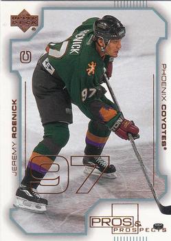 2000-01 Upper Deck Pros & Prospects #65 Jeremy Roenick Front