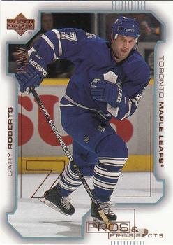 2000-01 Upper Deck Pros & Prospects #82 Gary Roberts Front