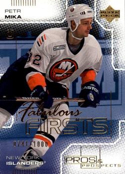 2000-01 Upper Deck Pros & Prospects #113 Petr Mika Front