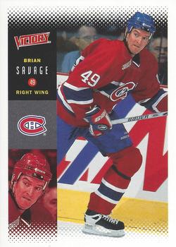 2000-01 Upper Deck Victory #123 Brian Savage Front