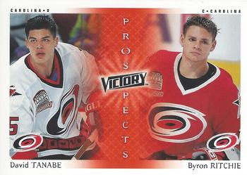 2000-01 Upper Deck Victory #274 David Tanabe / Byron Ritchie Front