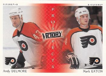 2000-01 Upper Deck Victory #277 Andy Delmore / Mark Eaton Front