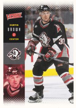 2000-01 Upper Deck Victory #31 Curtis Brown Front