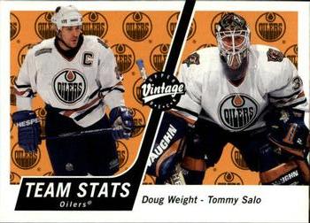 2000-01 Upper Deck Vintage #149 Doug Weight / Tommy Salo Front