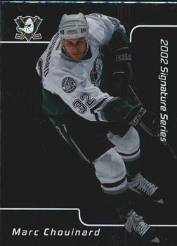 2001-02 Be a Player Signature Series #018 Marc Chouinard Front