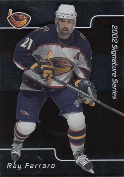 2001-02 Be a Player Signature Series #030 Ray Ferraro Front