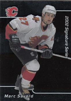 2001-02 Be a Player Signature Series #032 Marc Savard Front
