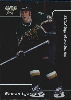 2001-02 Be a Player Signature Series #036 Roman Lyashenko Front